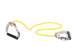 Zeige Details für  Thera-Band® Bodytrainer Tubing, mit PVC Griff, dünn / Farbe: Gelb Bild von  Thera-Band® Bodytrainer Tubing, mit PVC Griff, dünn / Farbe: Gelb