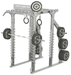 Zeige Details für QUINCY OLYMPIC POWER RACK - OUTDOOR Bild von QUINCY OLYMPIC POWER RACK - OUTDOOR
