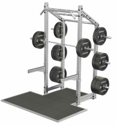 Zeige Details für Quincy Cross Competition Power Rack + Plattform Bild von Quincy Cross Competition Power Rack + Plattform