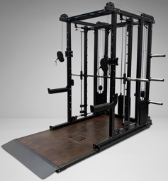 Zeige Details für Watson Power Gym with Floor Pulley Platform Bild von Watson Power Gym with Floor Pulley Platform