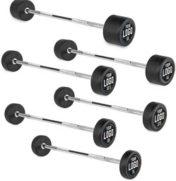 Zeige Details für PRO-Style - Straight Bar / Kompaktlanghanteln – gummiert 10 – 50 kg - mit Ihrem individuellen Logo Bild von PRO-Style - Straight Bar / Kompaktlanghanteln – gummiert 10 – 50 kg - mit Ihrem individuellen Logo