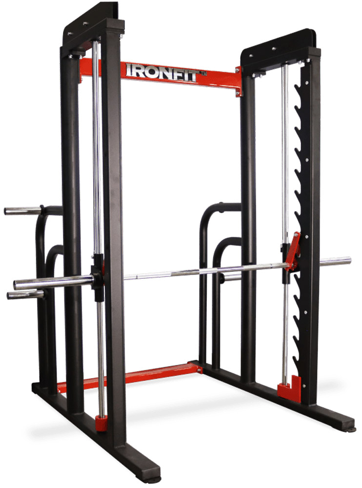 Bild von IRONFIT SMITH MACHINE mit Gegengewicht